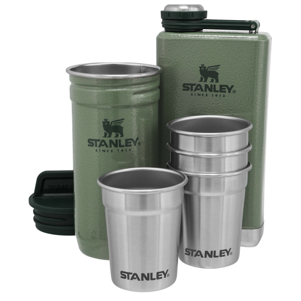 Adventure Pre-Party Shot Glass + Flask Set - Image 1